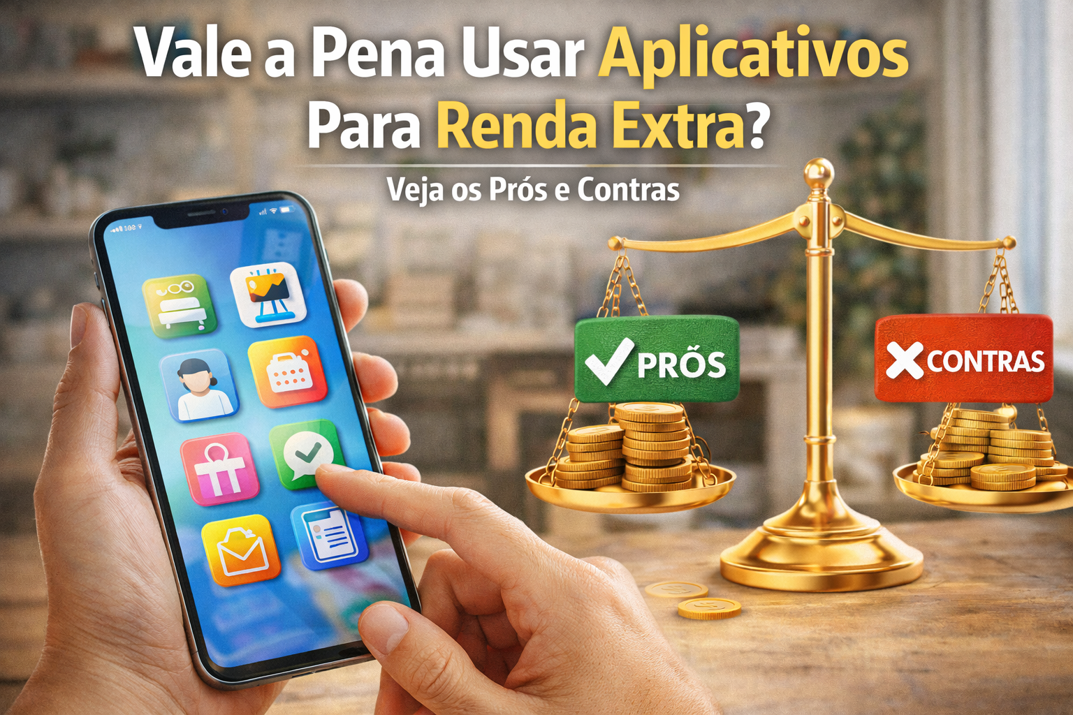 Vale a Pena Usar Aplicativos Para Renda Extra? Veja os Prós e Contras e Entenda Se Funciona Mesmo 1 Vale a Pena Usar Aplicativos Para Renda