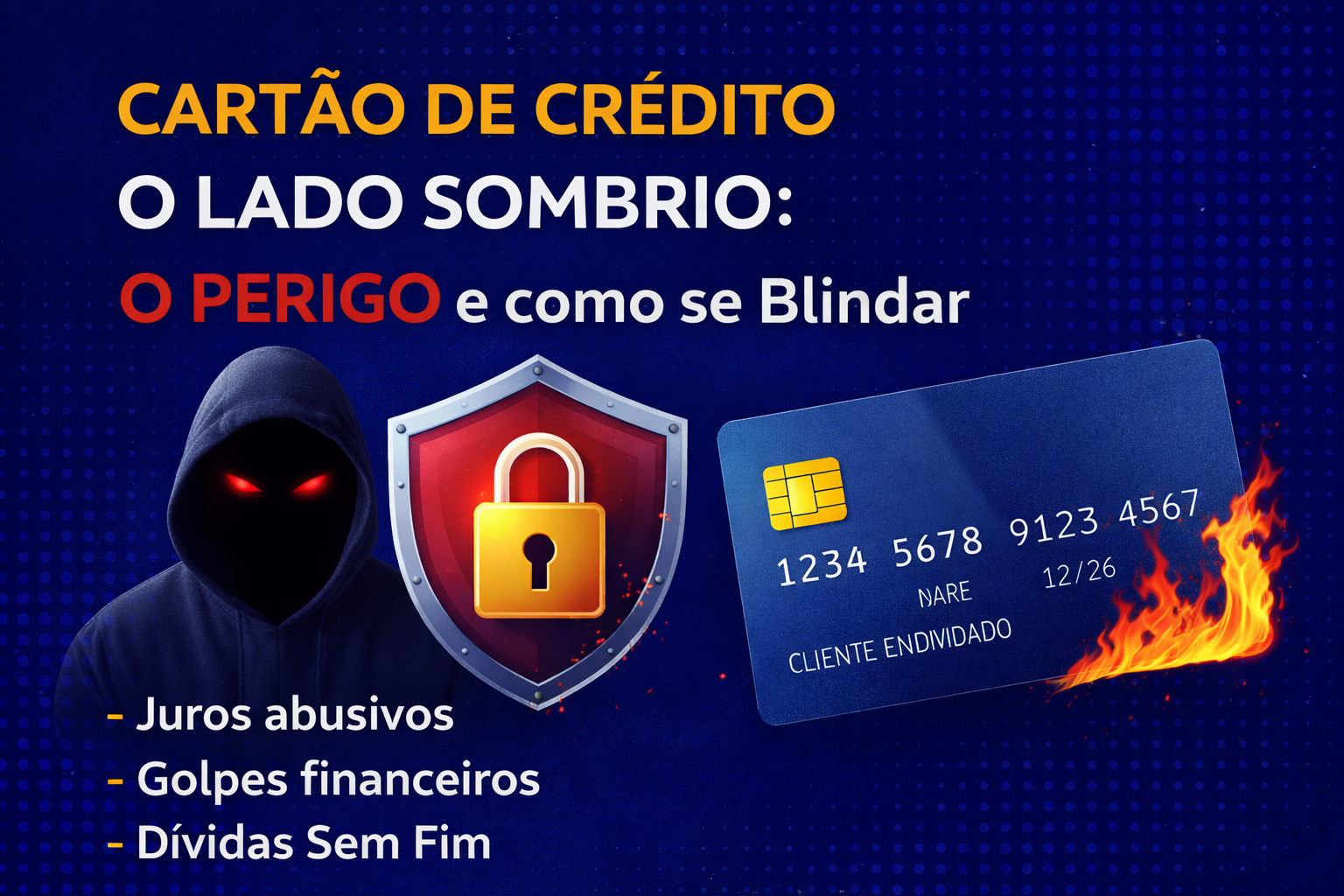 Cartão de Crédito o Lado Sombrio: O Perigo e como se Blindar 1 Perigos do cartao de credito